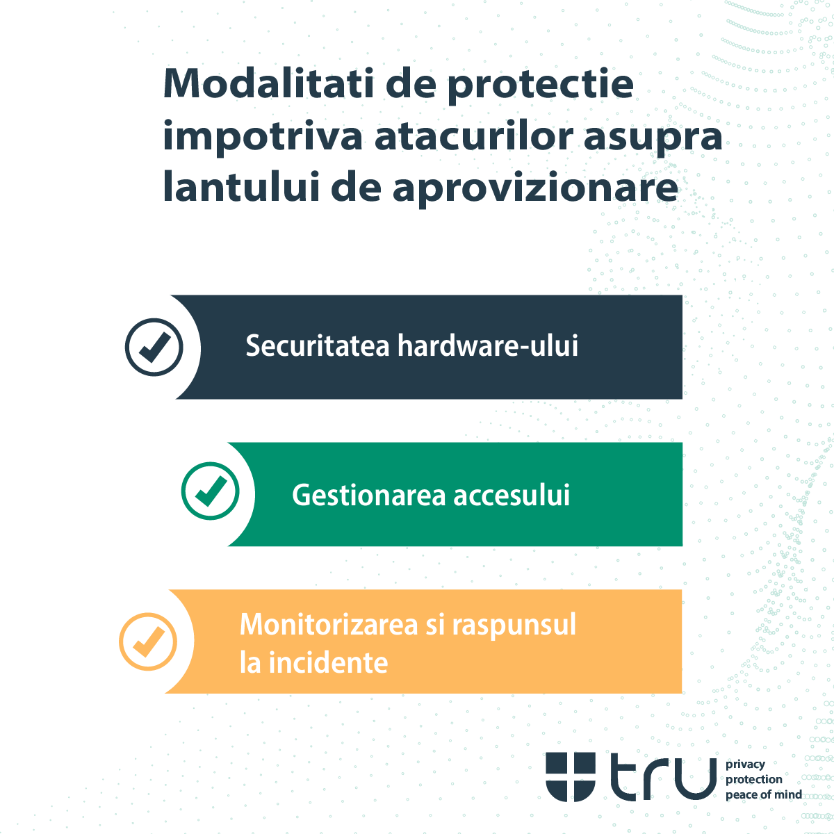 Descopera care sunt principalele metode de protectie a afacerii tale impotriva atacurilor asupra lantului de aprovizionare